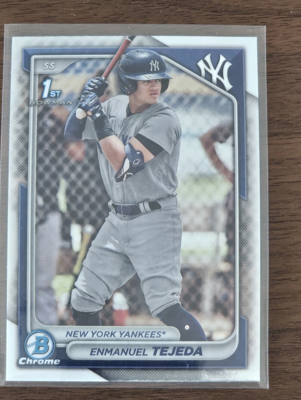 2024 Bowman Chrome Emmanuel Tejeda 1st Bowman #BCP-103 - New York Yankees
